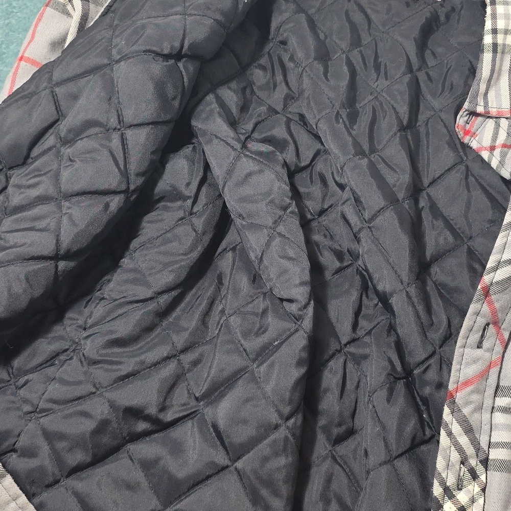 King Crown Plaid Coat - Picture 3 of 7